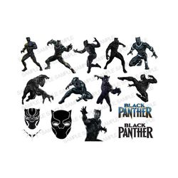 Black Panther PNG, Black Panther Iron On Transfer, Black Panther Clipart, Black Panther T-shirt, Black Panther Shirt, Bl