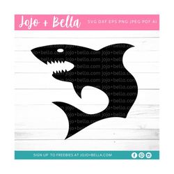 Shark Svg, Shark Dxf, Shark Printable, Shark Iron On cut file, Shark Svg cut file, Cricut, Shark cut file wolf silhouett