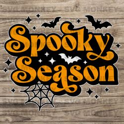 Retro Spooky Season Svg, Halloween Matching Svg, Funny Halloween Svg, Halloween Shirt Svg, Spooky Season SVG EPS DXF PNG