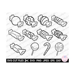 candy clipart, candy lineart, candy outline, candy silhouette, candies svg, candy png