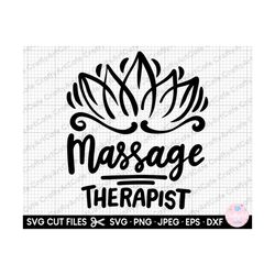 Massage Therapist Svg Png Massage Therapie Svg Png