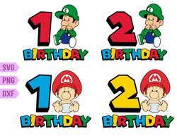 Baby Super Mario Svg, Super Mario Birthday, Super Mario Happy Birthday, Super Mario png