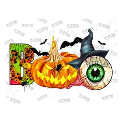 Halloween Boo Png, Halloween Sublimation Png, Boo Halloween Design, Spooky Design,Boo Png, Sublimation Design,Digital Do