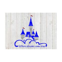 SVG File for Castle - Where Dreams Come True