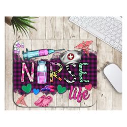 Nurse Life Mouse Pad Png Sublimation Design,Nurse Mouse Pad Png, Nurse Clipart, Nurse Life Mouse Pad Png, Nursing Png, D