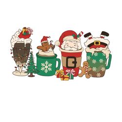 Christmas Coffee Png, Christmas Coffee Png, Christmas Png, Coffee Png, Christmas logo Png, Instandownload