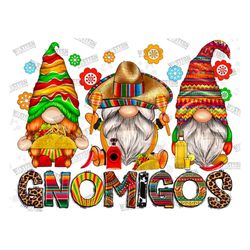 Mexico Gnomigos Png, Sublimation Design, Mexico Gnomes Png, Gnome Png, Mexico Hat, Leopard, Western, PNG File, Mexico Pn
