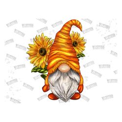 Sunflower Gnome Png, Gnome Png, Sublimation graphics, Summer Gnomes, Gnome decal, Watercolor Gnome,Cute Gnome,Sunflower
