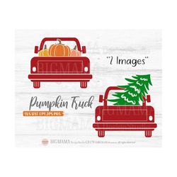 Fall Truck Svg,Pumpkin,Autumn,DXF,Christmas,Cut file,Autumn,PNG,Pine Tree,Thanksgiving,Cricut,Silhouette,Instant downloa