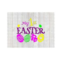 SVG DXF File for - My 1st Easter