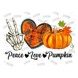 Peace Love Pumpkin Png, Pumpkin, Halloween Design, Pumpkin Png, Peace Love Halloween, peace love pumpkin spice,Sublimati