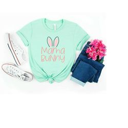 Mama Bunny Shirts, Easter Shirt, Easter 2021 Shirts, Happy Easter Shirt, Family Easter Shirts, Cute Easter Shirts, Gift