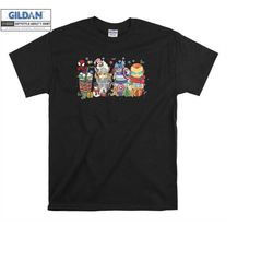 Marvel Avenger Christmas Superhero  T-shirt Hoodie Kids Child Tote Bag Tshirt S-M-L-XL-XXL-3XL-4XL-5XL Gildan Oversized