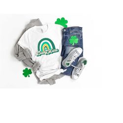 Lucky Mama Shirt, St Patricks Day Shirt, Irish Gifts , Clover Shirt, Shamrock Shirt, Leopard Shamrock, Lucky Shirt, Iris