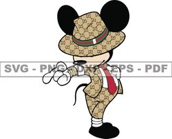 Cartoon Logo Svg, Mickey Mouse Png, Louis Vuitton Svg, Fashion Brand Logo 195