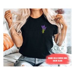 lavender graphic tee simple floral graphic tee floral graphic tee floral shirt summer shirt spring shirt trendy floral t
