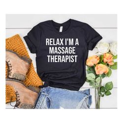 Massage Therapy Gift Spa Shit Masseuse Shirt Physical Therapist Massage Therapist Shirt Massage Therapy Shirt Massage Th