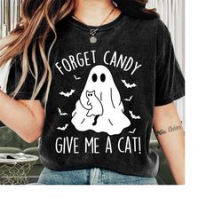 Halloween Shirt, Funny Boo Ghost Black Cat Shirt, Funny Halloween Tee, Scary Halloween Costumes, Pumpkin Halloween Shirt