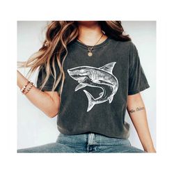 shark shirt   shirt shark lover gift beach shirt animal lover shirt fish lover gift shark birthday ocean gift unisex shi