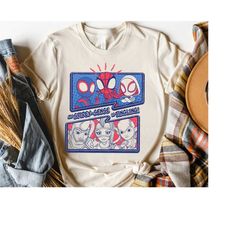 Kids Marvel Spidey And His Amazing Friends Spidey-Sense Tingling Shirt, MCU Fans Unisex T-shirt Family Birthday Gift Adu