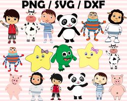 Little Baby Bum SVG, Bundle Little Baby Bum SVG, PNG, DXF, PDF, JPG,...