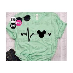 Heartbeat SVG / Love heartbeat SVG / Heartbeat SVG / Instant download design for cricut or silhouette Birthday Squad / G