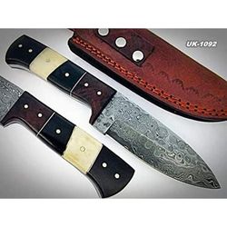 Best  Quality Handmade Damascus Steel knife Rock Solid, Thick and Strong. Christmas Gift, New Year Gift