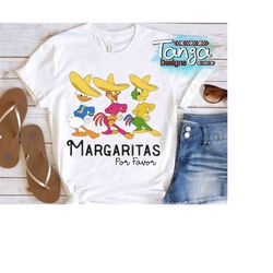 Retro The Three Caballeros Mexico Classic Shirt, Disney Donald Jose Carioca Panchito Pistoles Tee, Disneyland Family Vac