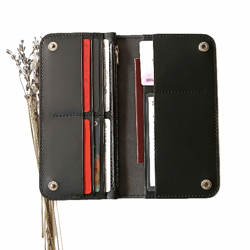 Pattern longer wallet - Pattern of a leather wallet - Download PDF. & video TUTORIAL
