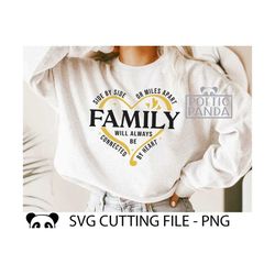 Family SVG PNG, Side By Side or Miles Apart Svg, Family Tree Svg, Always be Connected By Heart Svg, Family shirt Svg, Fa