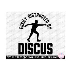 discus svg cricut discus png easily distracted by discus