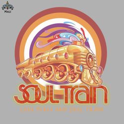 soul train Circle Retro Sublimation PNG Download