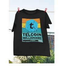 Telcoin Shirt Tel To The Moon Retro Vintage Tel Millionaire T-Shirt, Telcoin Shirt, Millionaire Shirt, Rich Shirt, Telco