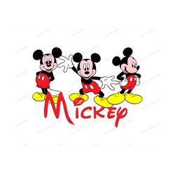 Mickey Mouse SVG 38, svg, dxf, Cricut, Silhouette Cut File, Instant Download