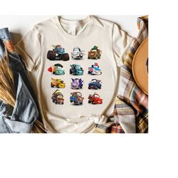 Disney And Pixar Cars Many Maters Vintage Shirt, Tow Mater Cars T-shirt, Magic Kingdom Unisex T-shirt Family Birthday Gi
