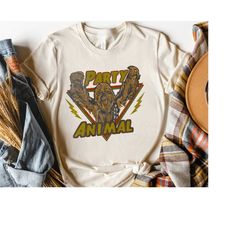 Star Wars Chewie Chewbacca Party Animal Portrait Retro Shirt, Galaxy's Edge Trip Unisex T-shirt Family Birthday Gift Adu