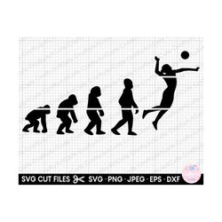 beach volleyball svg png jpg jpeg cricut cut file beach volleyball player design