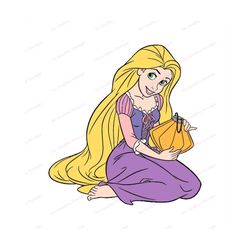 Rapunzel Tangled SVG 1, svg, dxf, Cricut, Silhouette Cut File, Instant Download