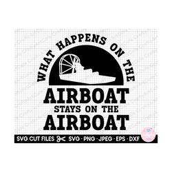 airboat svg file for cricut