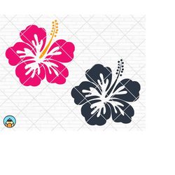 Hibiscus Flower svg, Hibiscus svg, Flower svg, Hibiscus Clip Art, Hawaiian Flower svg, Tropical Clip Art, dxf, cricut, s