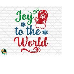 Joy to the World Svg, Winter Svg, Winter Quotes Svg, Winter cut files, Winter Svg for Shirts, Winter Cricut, Silhouette,