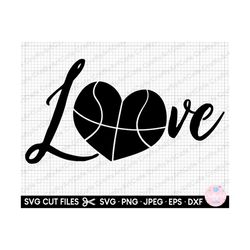 basketball girl svg png love