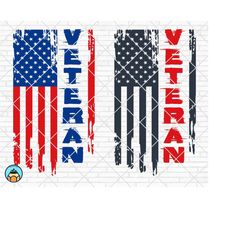 Veteran USA Flag svg | Distressed USA Flag | Veteran USA Flag | American flag svg | Military Flag | Grunge Flag