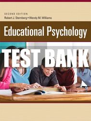 Test Bank For Educational Psychology 2nd Edition All Chapters