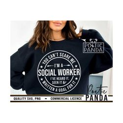 Social Worker SVG PNG, Funny Quote svg, Social Worker Shirt Svg, Mental Health Svg, Difference maker svg, Nurse svg, Spe