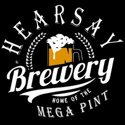 Hearsay Brewery Home Of The Mega Pint Svg