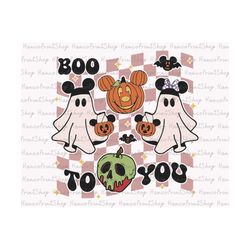 Boo Svg, Pumpkin Mouse Head Svg, Mouse Halloween SVG, Mouse Ghost Svg, Halloween Svg, Trick Or Treat Svg, Halloween Shir