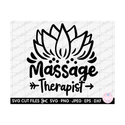 Massage Therapist Svg Png Massage Therapie Svg