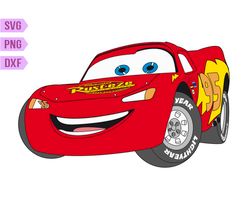 Lightning McQueen Christmas Svg, McQueen Merry Christmas Png, Magical Christmas Car Png, Christmas Squad Png