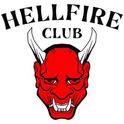 Hellfire Club Sticker Svg, Hellfire Club Stranger Things 4 Svg